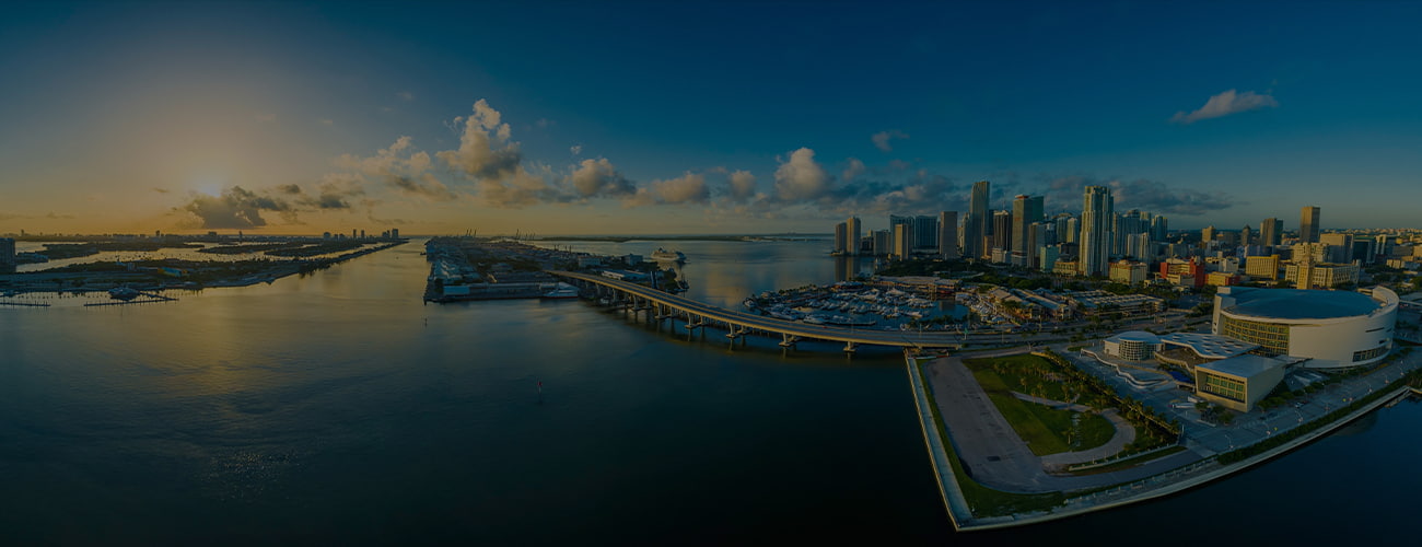 Banner picture of Miami panoramic
