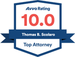 Avvo 10.0 Rating - Thomas Scolaro